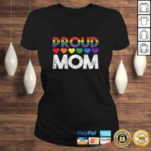 ClassicLadies Womens Proud Mom LGBGift Top