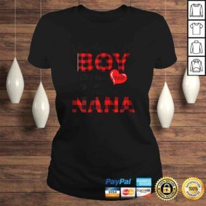 ClassicLadies Womens This Boy Who Kinda Stole My Heart He Calls Me Nana Shirt