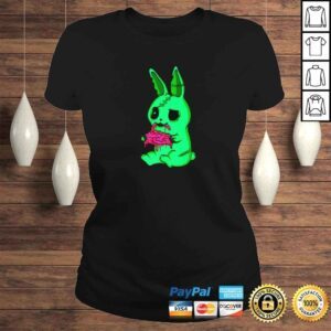 ClassicLadies Zombie Bunny Halloween Costume Shirt Dead Rabbit Gift