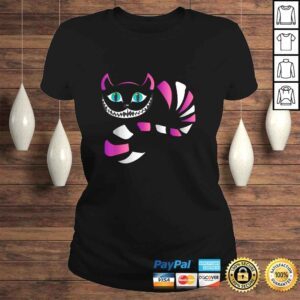 ClassicLadies funny cheshire faced cat funny cats Long sleeve Tshirt