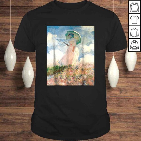 Claude Monet's Woman with a Parasol, Study Retro TShirt