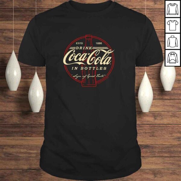 Coca-Cola Drink In Bottles Vintage Logo Pullover Hoodie