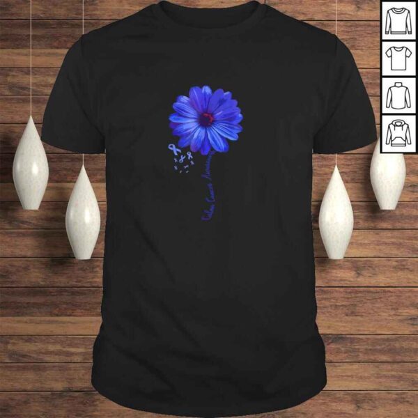 Colon Cancer Awareness Family Shirt Survivor Pretty Gift