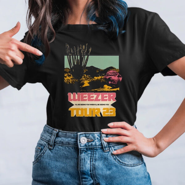 Comfort Colors Weezer Tour 2023 TShirt