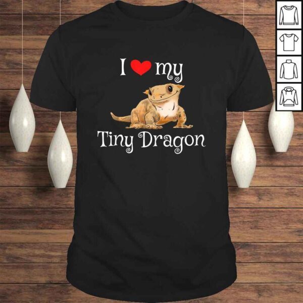 Crested Gecko Tiny Dragon, Gecko Lover, Cute Crestie, Lizard TShirt