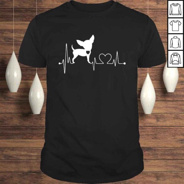 Cute Chihuahua Dog HeartbeaShirt for men women kids TShirt