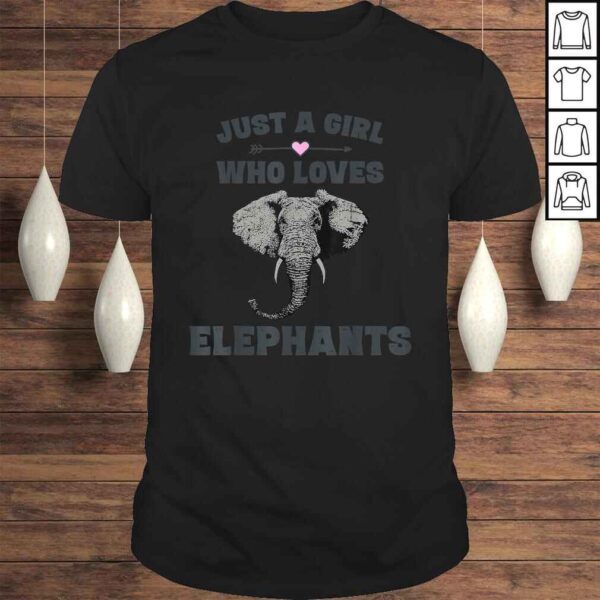 Cute Elephant Gifts for Teen Girls Tee Shirt