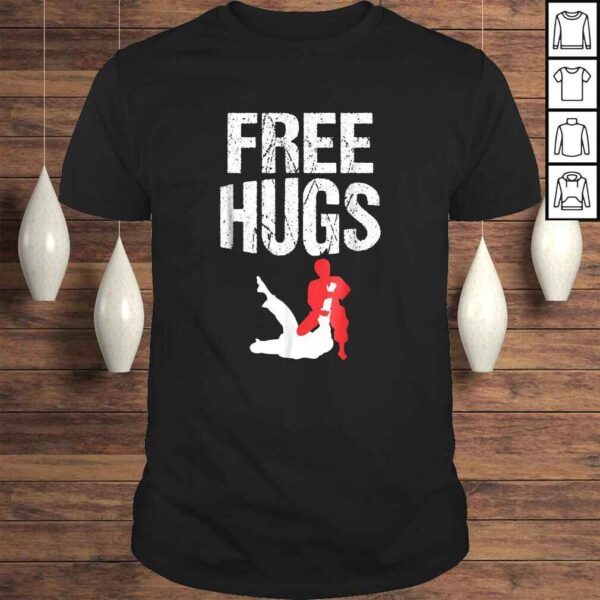 Cute Free Hugs Jiu Jitsu BJJ Martial Arts TShirt