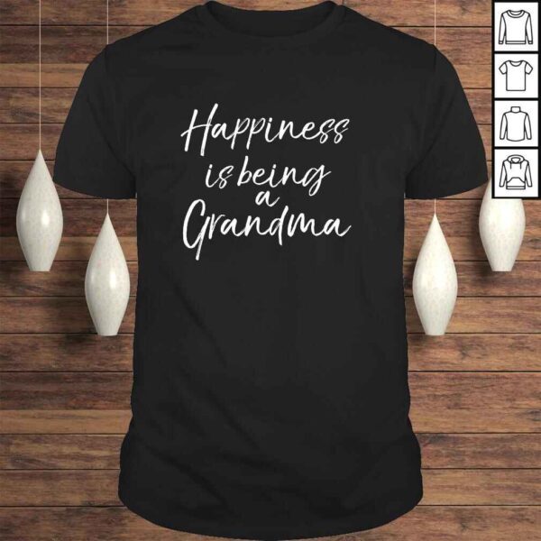 Cute Mother's Day Gift Women's Happiness is Being a Grandma Pullover Hoodie