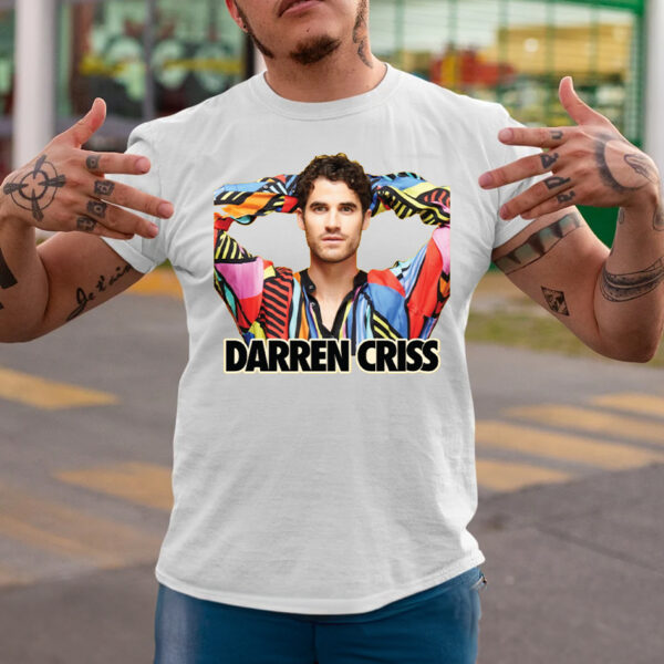 Darren Criss Daisy Yellow AU NZ Tour T-Shirtt