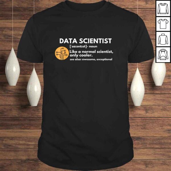 Data Scientist Definition Computer Science Tee T-Shirt