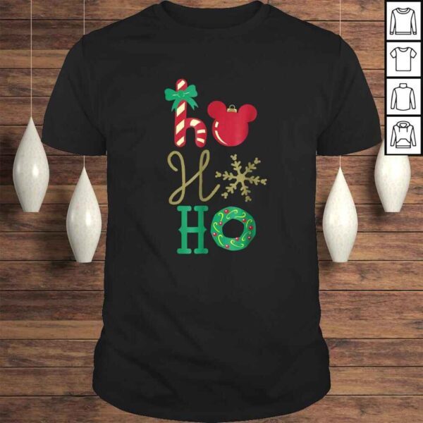 Disney Mickey Icon Ho Ho Ho Holiday Shirt