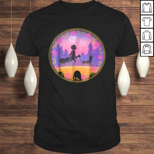 Disney Pixar Coco Miguel Dante Bridge Fireworks TShirt