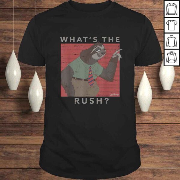 Disney Zootopia Flash What's The Rush Tee T-Shirt