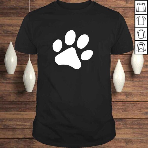 Dog Paw Print Dog Print Dog Themed Dog Owner Hoodie