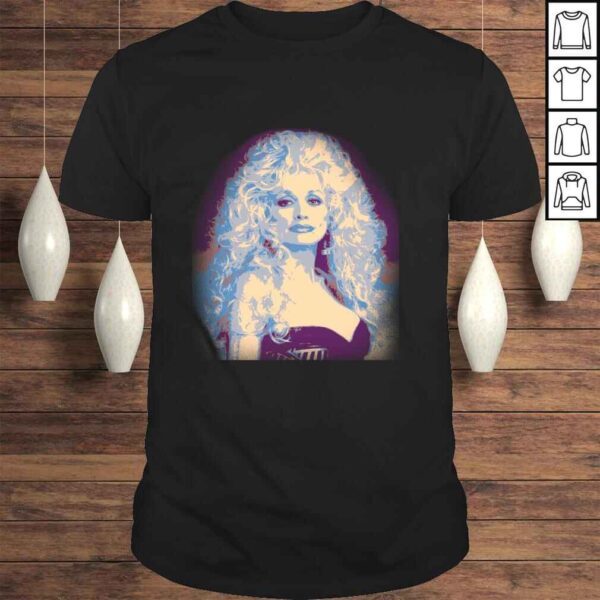 Dolly Parton Dissolved Vintage Long Sleeve Shirt