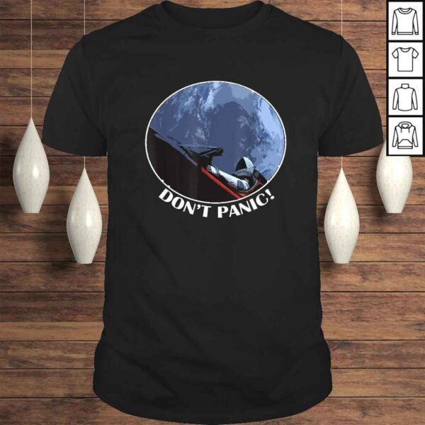 Don't Panic Starman Historic Shirt