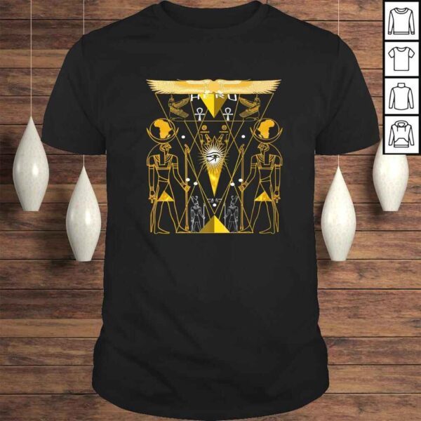 EGYPTIAN SACRED GEOMETRY HORUS HERU Shirt