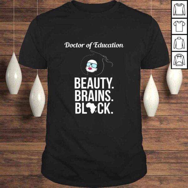 EdD Doctor of Education Black Brains Doctorate Graduation Tee T-Shirt