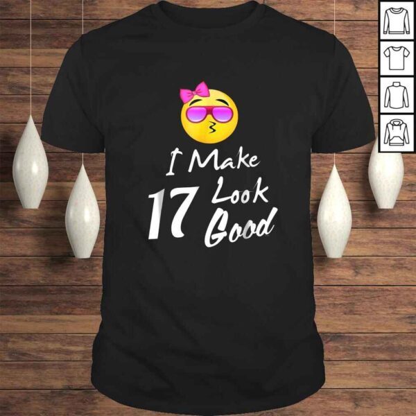 Emojicon 17th birthday Shirt 17 year old teenage girl