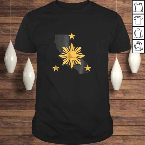 Filipino Heritage California SF Bay Area Pride TShirt