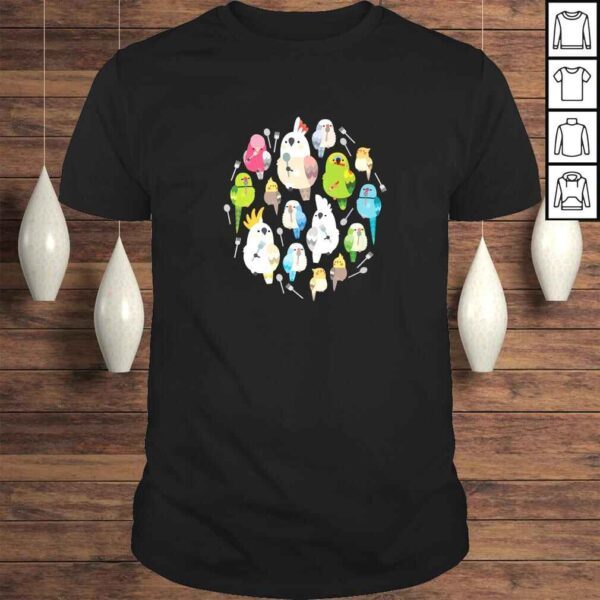 Forks & Spoons Parrots Gift TShirt