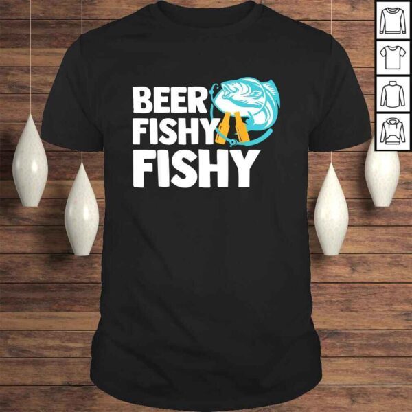 Funny Beer Fishy Fishy Funny Fishing Drinking Joke TShirt