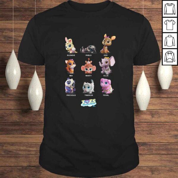 Funny Disney Junior T.O.T.S. Characters Tee Shirt