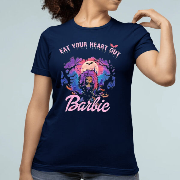 Funny Eat Your Heart Out Barbie Halloween Sweat Shirt