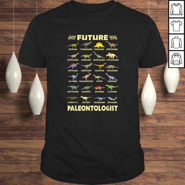 Funny Future Paleontologist Dinosaur Shirts Boys And Girls Shirt