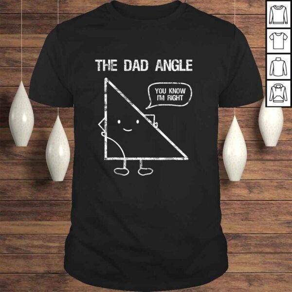 Funny Geometry Shirts for Dads who love Math for Christmas!