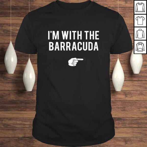 Funny I'm With Barracuda Halloween Costume Party Matching Gift Top