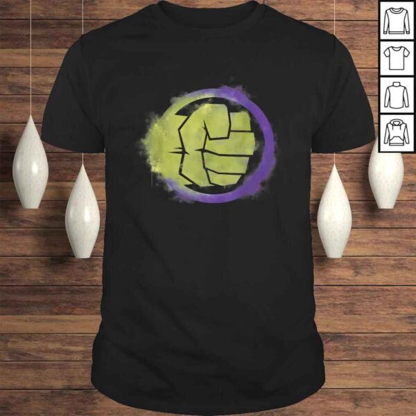 Funny Marvel Avengers Endgame Hulk Spray Paint Logo Gift TShirt