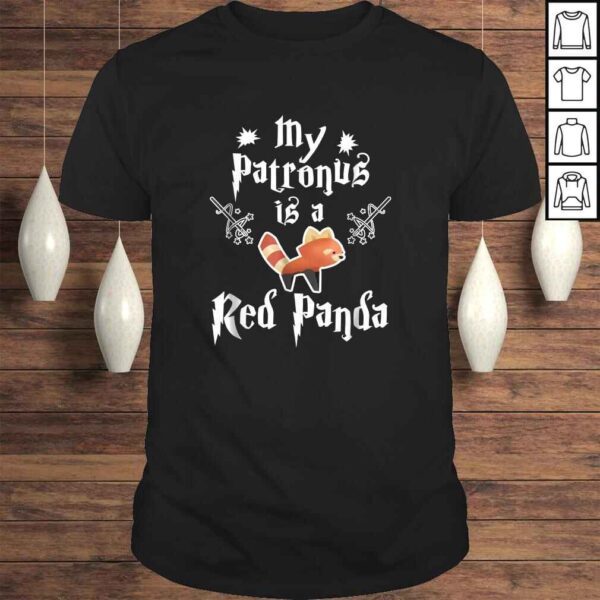 Funny My Patronus is a Red Panda Cute Novelty Tee T-Shirt