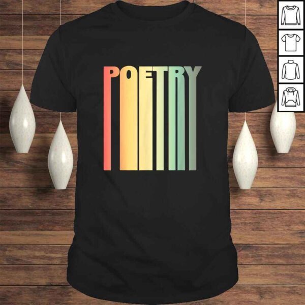 Funny Poetry Shirt  Vintage Poetry Slam Shirt Gift for Women TShirt