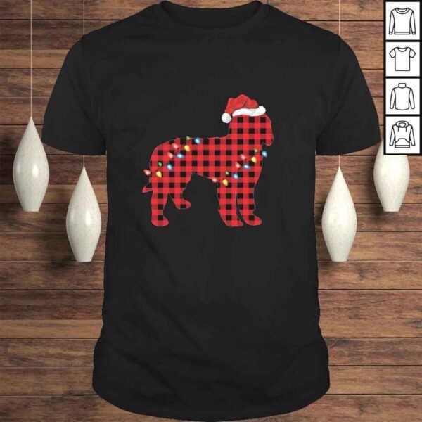 Funny Santa Hat Christmas Goldendoodle Pajama Long Sleeve TShirt