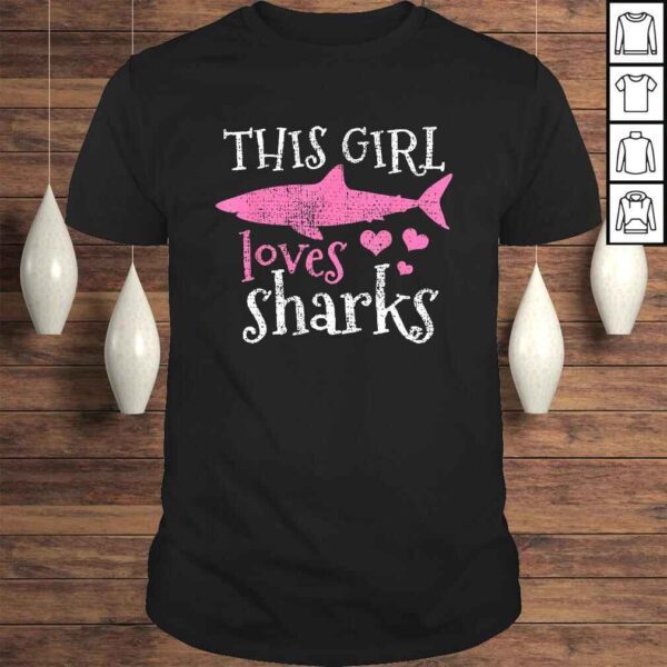 Funny Shark Lover Marine Biologist Animal Vintage Shirt