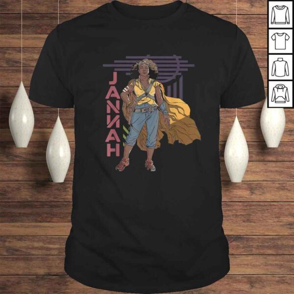 Funny Star Wars The Rise of Skywalker Jannah Warrior Tee Shirt