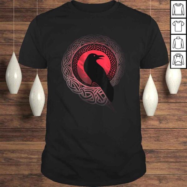 Funny Viking Odin Ravens Huginn and Muninn Myth Graphic Men Women Gift TShirt