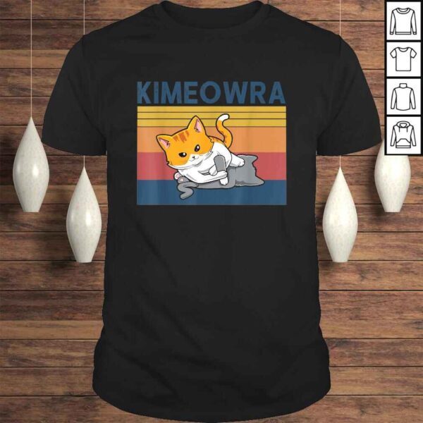 Funny Vintage Kimeowra JIU JITSU Kimura n' Kawaii CaTShirt