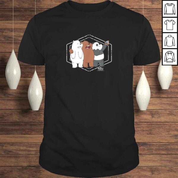 Funny We Bare Bears Selfie Tee Shirt