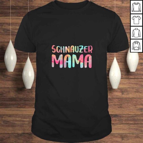 Funny Womens Schnauzer Mama Shirt Mother's Day Shirt