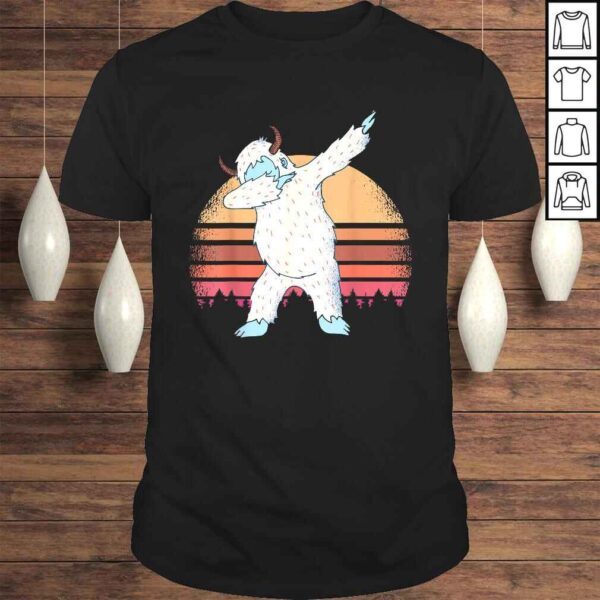 Funny Yeti Shirt; Snowman Shirt; Dabbing Yeti Shirt; Tee Shirt