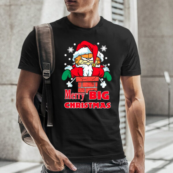 Garfield Cat As Santa Christmas TShirt