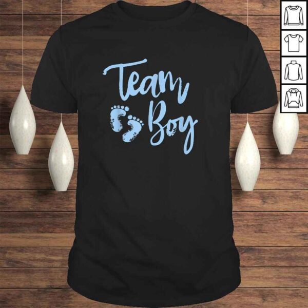 Gender Reveal Baby Shower Shirt - Team Boy