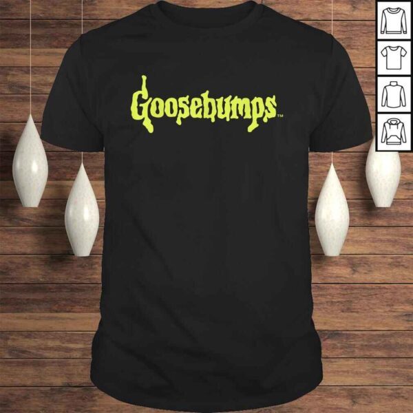 Goosebumps Classic Slime Title Graphic TShirt