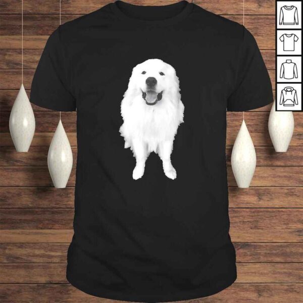 Great Pyrenees Dog Smiling TShirt