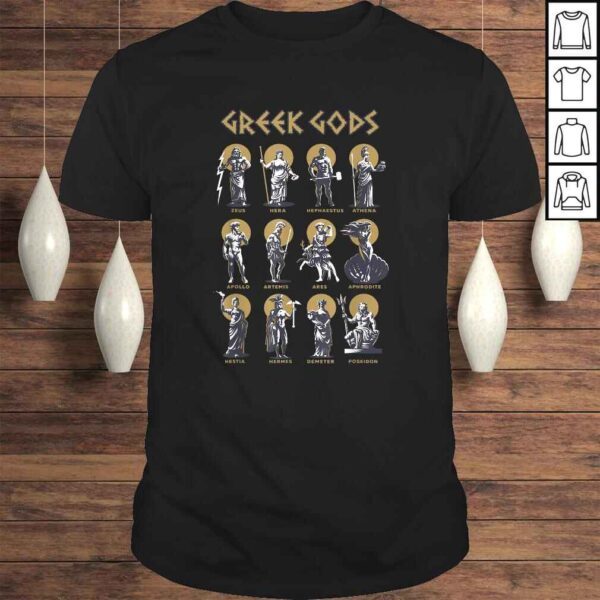 Greek Gods Greek Mithology Ancient Legends Shirt