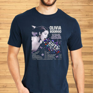 Guts Olivia Rodrigo World Tour Shirts