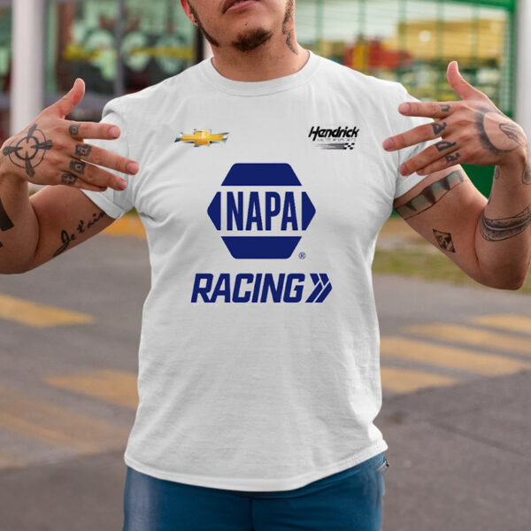 Hendrick Motorsports NAPA Racing Royal Raglan T-Shirts